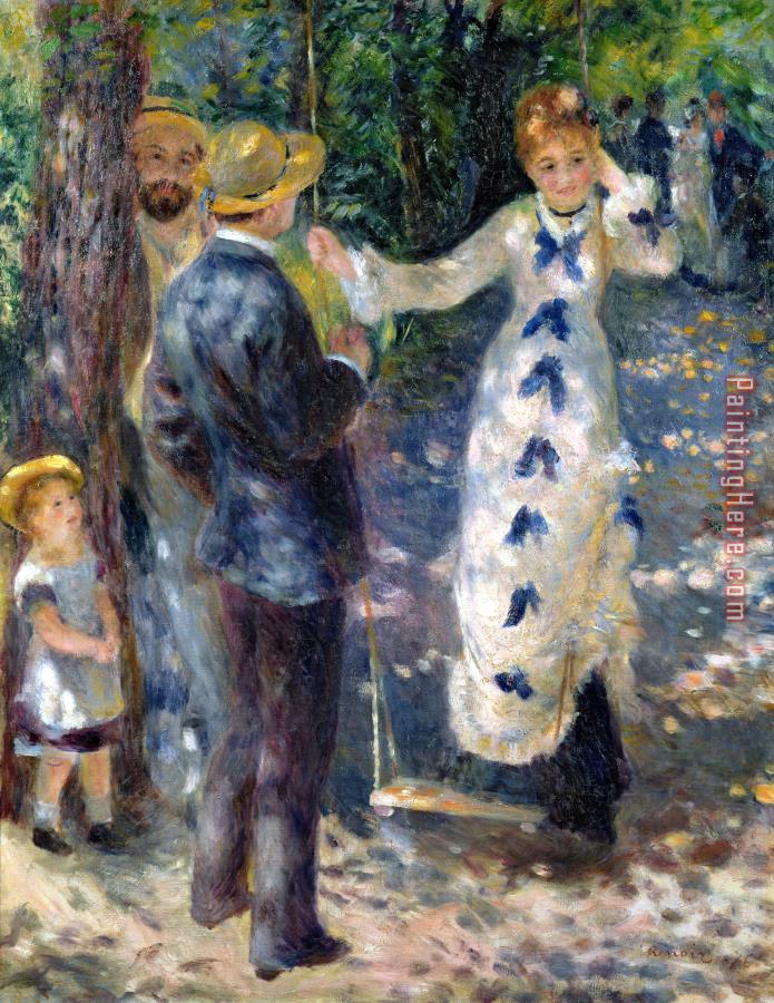 Pierre Auguste Renoir The Swing